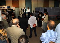 Lançamento de livro sobre projeto durante ArquiMemória 4 -Foto: Lázaro Menezes