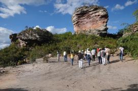 Secretario Cultura visita Serra Paridas Chapada