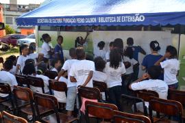 Biblioteca da FPC também marcou presença  - Crédito: Lazaro Menezes