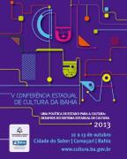 Flyer V Conferência de Cultura da Bahia