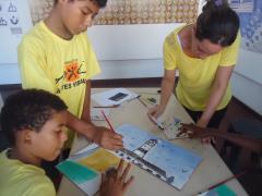 Oficina Pintura em Azulejo