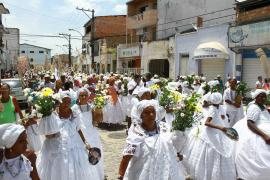 Lavagem de Santo Amaro da Purificação. Foto Tatiana Azeviche- Setur