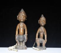 Ibejis etnia Iorubá_Arte Africana Solar Ferrão_Foto Fernando Barbosa_Ipac