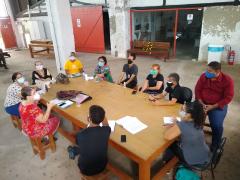 Educativo MAM em reunião