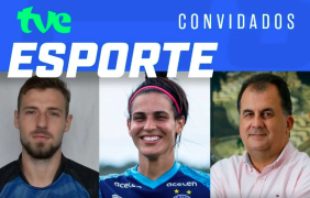 TVE Esporte entrevista Nathane Fabem, Fábio Mota e Jan Pieter