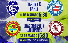 Semifinais do Baianão ao vivo na TVE