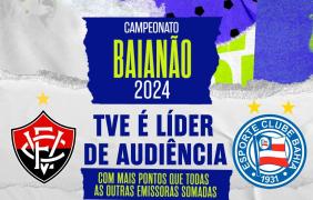 TVE é líder de audiência durante o BaVi do Baianão