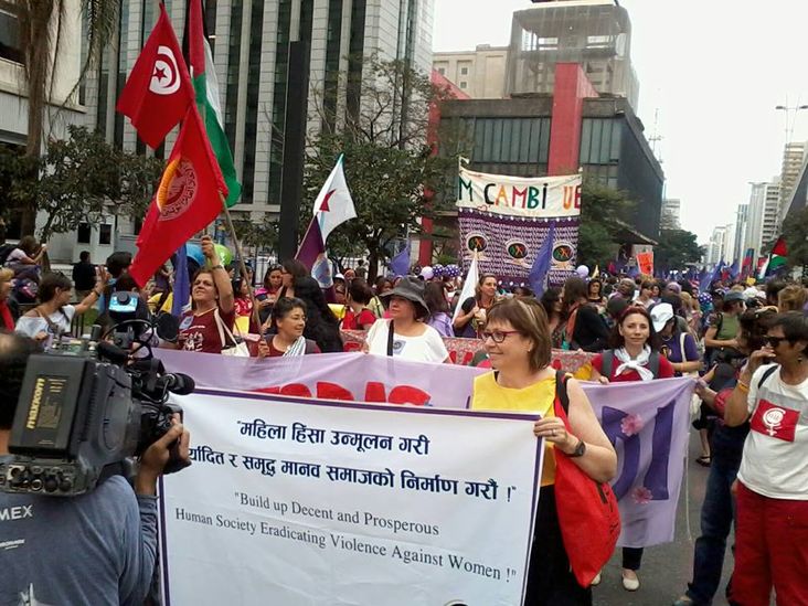 MArcha Mundial das Mulheres