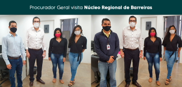 Procurador Geral visita Núcleo Regional de Barreiras SITE