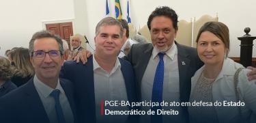 card site - defesa do Estado Democrático