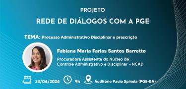 3° Encontro - Projeto Rede de Diálogos com a PGE_SITE