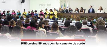PGE celebra 58 anos com lançamento de cordel_SITE
