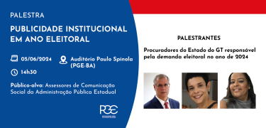 PALESTRA PUBLICIDADE INSTITUCIONAL EM ANO ELEITORAL CARD_SITE