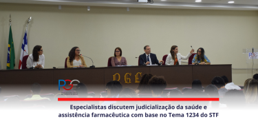 Especialistas discutem judicialização da saúde e assistência farmacêutica com base no Tema 1234 do STF_site