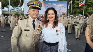 Procuradoras do Estado recebem Medalha Comemorativa em homenagem aos 200 anos da Polícia Militar da Bahia_Foto_Patricia Lins_Ascom PGE_BA_1