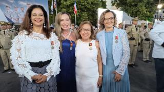 Procuradoras do Estado recebem Medalha Comemorativa em homenagem aos 200 anos da Polícia Militar da Bahia_Foto_Patricia Lins_Ascom PGE_BA_2