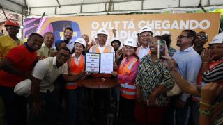 Obras do VLT avançam com reforma da Estação da Calçada e espaços para comerciantes