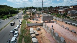 Obras do VLT avançam com reforma da Estação da Calçada e espaços para comerciantes