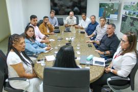 Representantes se reúnem na Sedur para alinhar a implementação  dos vagões exclusivos para mulheres no Metrô 