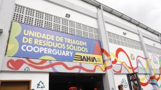 Unidade de triagem para resíduos sólidos COOPERGUARY 