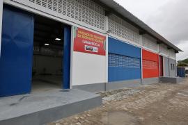 Entrega dos galpões de reciclagem 