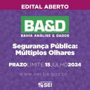 Revista da SEI inicia seleção de artigos sobre o tema Segurança Pública 