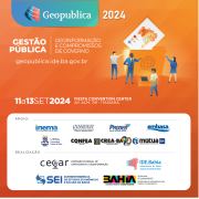 Geopublica 2024: Governo da Bahia realiza um dos maiores eventos de geoinformação do país