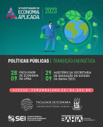 XI Fórum Baiano de Economia Aplicada acontece dias 28 e 29 de setembro e aborda transição energética   