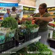 Pelo segundo mês consecutivo, a Cesta Básica de Salvador apresenta redução e fecha agosto com queda de 5,02%