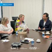 Comitiva da Bulgária visita a SEI para identificar oportunidades de ampliar relações comerciais com a Bahia