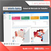 Painel de Mercado de Trabalho é o novo lançamento do portal InfoVis Bahia