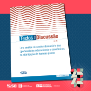 SEI apresenta estudo que aborda como as oportunidades educacionais e econômicas influenciam na vitimização de homens jovens na Bahia