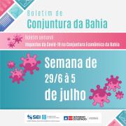 Confira os destaques dos impactos da Covid-19 na Conjuntura Econômica da Bahia
