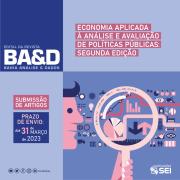 Revista tem edital aberto até 31 de março para artigos na área de análise e avaliação de políticas públicas