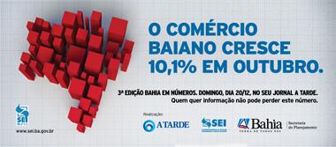 SEI publica terceira edição do Caderno Especial Bahia em Números