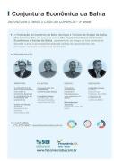SEI e FECOMÉRCIO-BA promovem seminário sobre a conjuntura econômica da Bahia