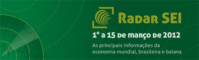 Radar SEI aponta crescimento da economia baiana em 2011