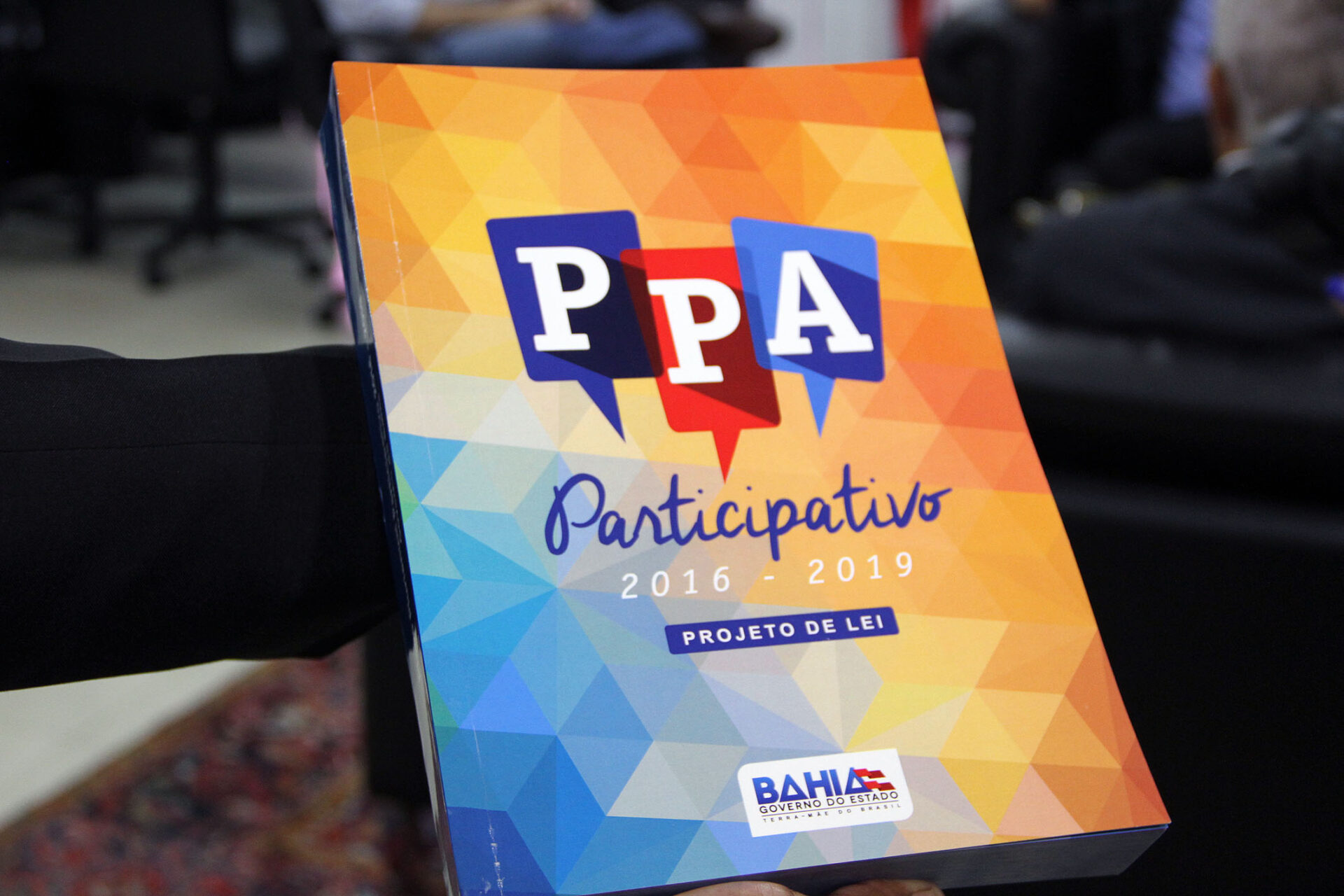 Entrega do PPA 2016-2019 na Assembléia Legislativa
