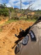 Dez barricadas instaladas por grupos criminosos são destruídas em Itaparica e Vera Cruz durante Operação Circuito Fechado