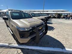 Novas viaturas reforçam policiamento e combate ao crime no Norte do estado