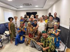 Abrigo São Lázaro recebe a Seção de Artes da PMBA