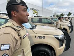 Região Sudoeste recebe 55 novas viaturas para reforço do patrulhamento da PM