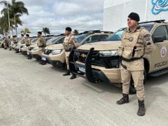 Região Sudoeste recebe 55 novas viaturas para reforço do patrulhamento da PM