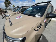 Região Sudoeste recebe 55 novas viaturas para reforço do patrulhamento da PM