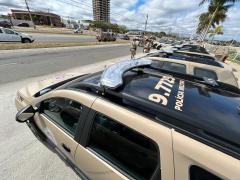 Região Sudoeste recebe 55 novas viaturas para reforço do patrulhamento da PM
