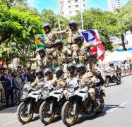 200 anos da PM são celebrados no desfile da Independência na capital