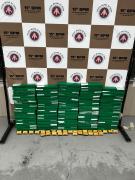 Transportador do tráfico localizado com 95 quilos de drogas