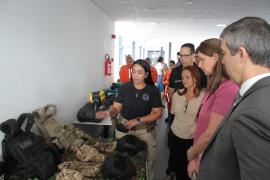 Diretoria de Gestão do Fundo Nacional de Segurança Pública realiza visita técnica na SSP 