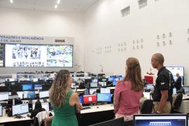 Diretoria de Gestão do Fundo Nacional de Segurança Pública realiza visita técnica na SSP 