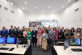 Diretoria de Gestão do Fundo Nacional de Segurança Pública realiza visita técnica na SSP 